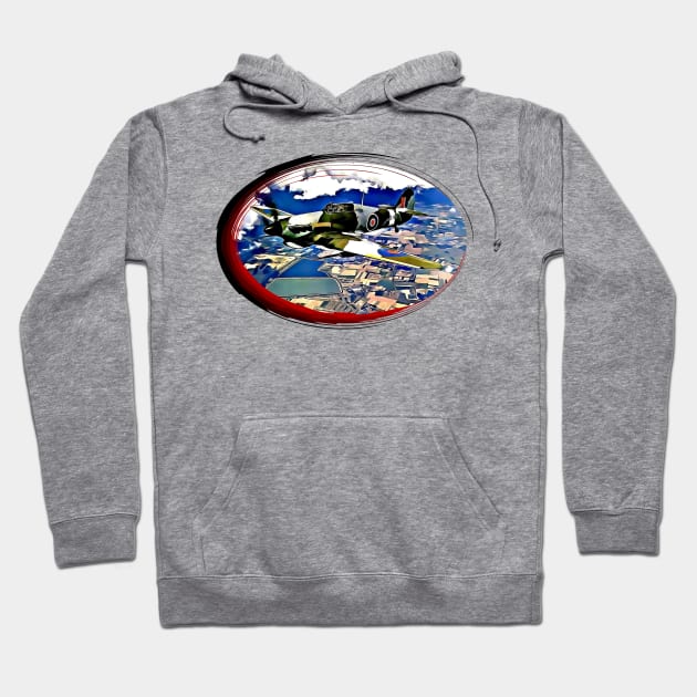 Supermarine Spitfire Fighter Aircraft Hoodie by Arie